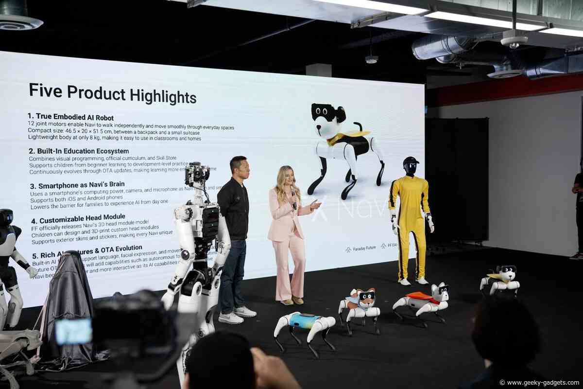The EV Company That Just Launched a $1,990 Robot Dog