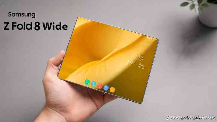 Why the Galaxy Z Fold 8 Wide is Samsung’s Most Premium Phone Yet