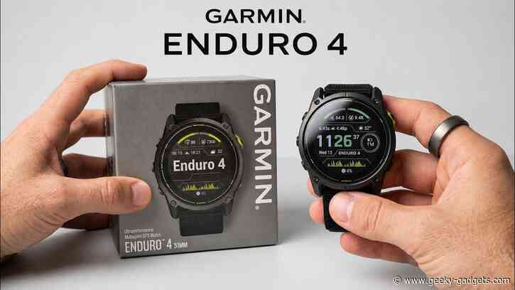 Garmin Enduro 4 : What the Garmin Connect APK Teardown Reveals