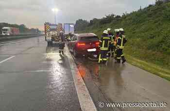 FW-ROW: Verkehrsunfall auf der A1 am frühen Morgen