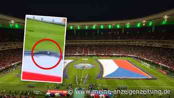 Tschechien-Flagge begräbt WM-Helfer – der WM-Netzfund des Tages