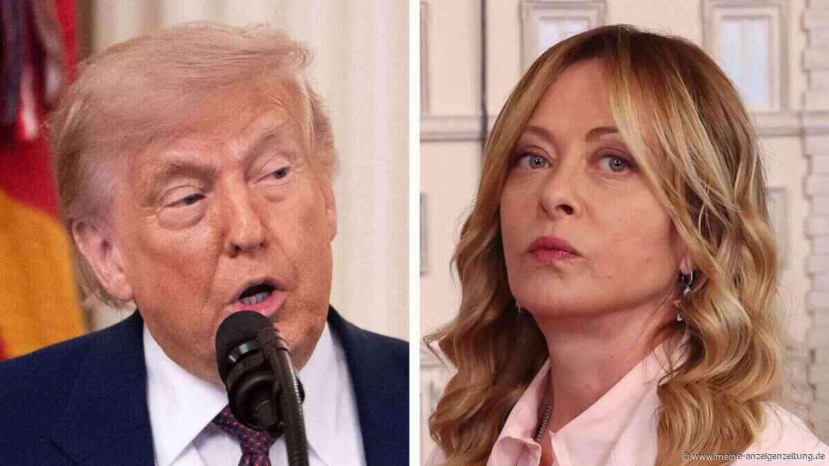 Trump verspottet Meloni: „Angefleht, ein Foto mit ihr zu machen“