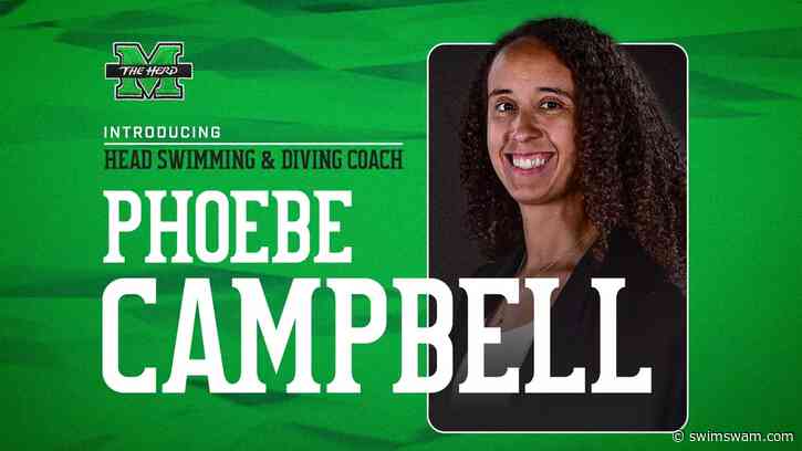 Marshall Announces Phoebe Campbell as New Head Swimming & Diving Coach