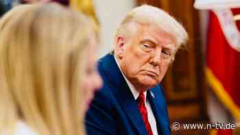 "Ich und Italien flehen niemals": Trump spottet über Meloni - Regierungschefin ist fassungslos
