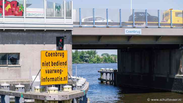Coenbrug weer open voor hogere scheepvaart, bediening wel ‘minder betrouwbaar’