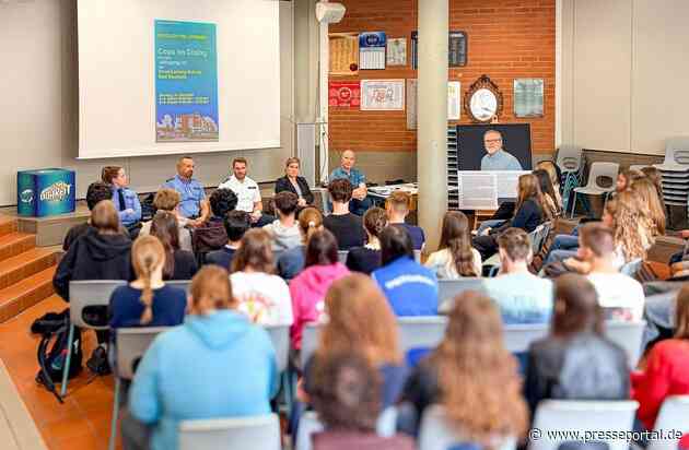 Mittelhessen: WETTERAUKREIS: "Cops im Dialog" an der Ernst-Ludwig-Schule in Bad Nauheim - Offener Austausch fördert Respekt, Verständnis und gesellschaftlichen Zusammenhalt