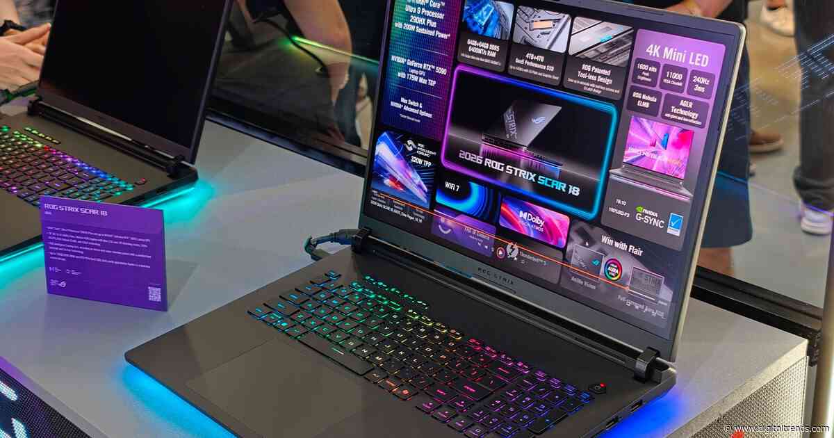 This monstrous ASUS gaming laptop costs about three new MacBook Pros