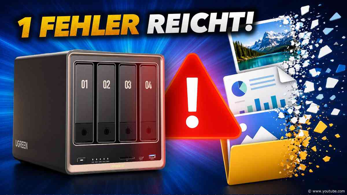Mach nicht diese 5 Fehler mit deinem NAS!