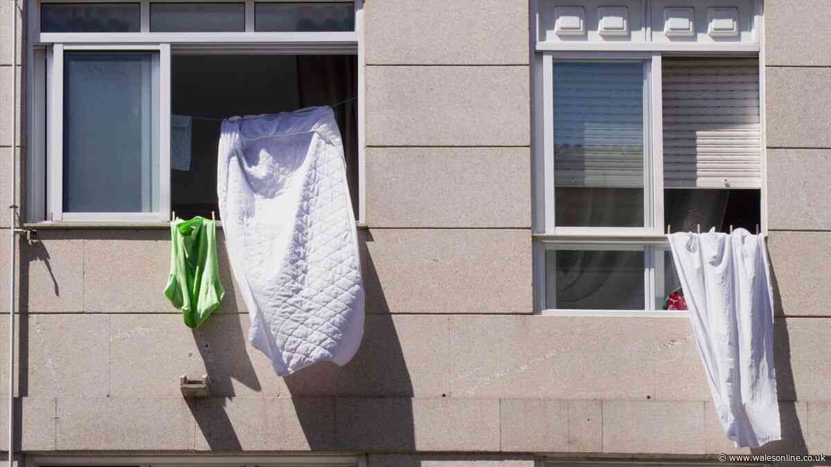 Brits told to hang damp and cold towels in their windows today