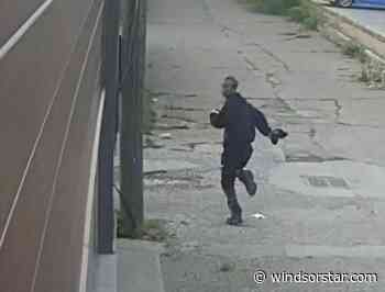 Windsor police seek man running from area of suspicious Via Italia fire
