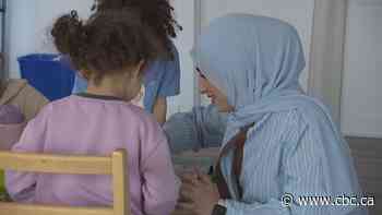 Muslim women denounce Islamophobic graffiti done near Edmonton daycare