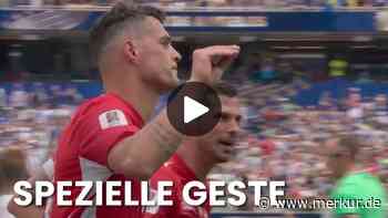 Xhaka-Video: Schweiz-Kapitän kontert Kritiker mit rätselhafter Geste