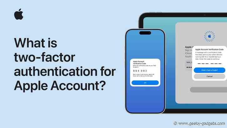 Why Your Apple Account Needs Two-Factor Authentication Today