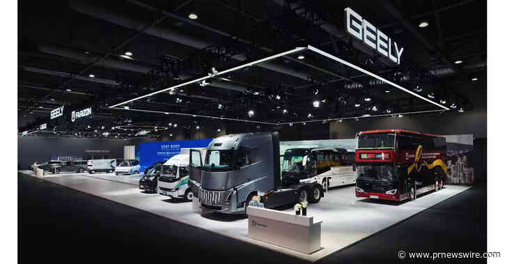Решение Geely Farizon Green Smart Mobility дебютирует на выставке Hong Kong Expo 2026