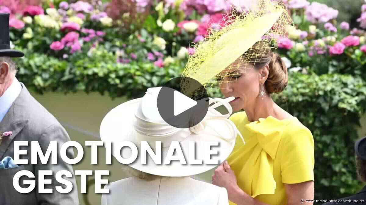 Royal-Ascot-Video: Prinzessin Kate strahlt – und scherzt mit Fans