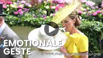 Royal-Ascot-Video: Prinzessin Kate strahlt – und scherzt mit Fans