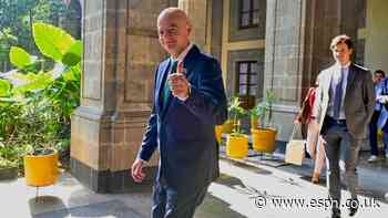 Where's Infantino been? FIFA president has already...