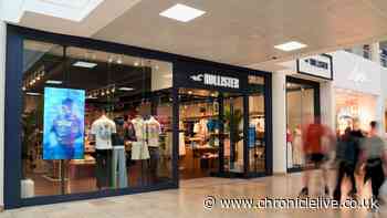 Inside MetroCentre's brand new Hollister store as it opens its doors in the North East