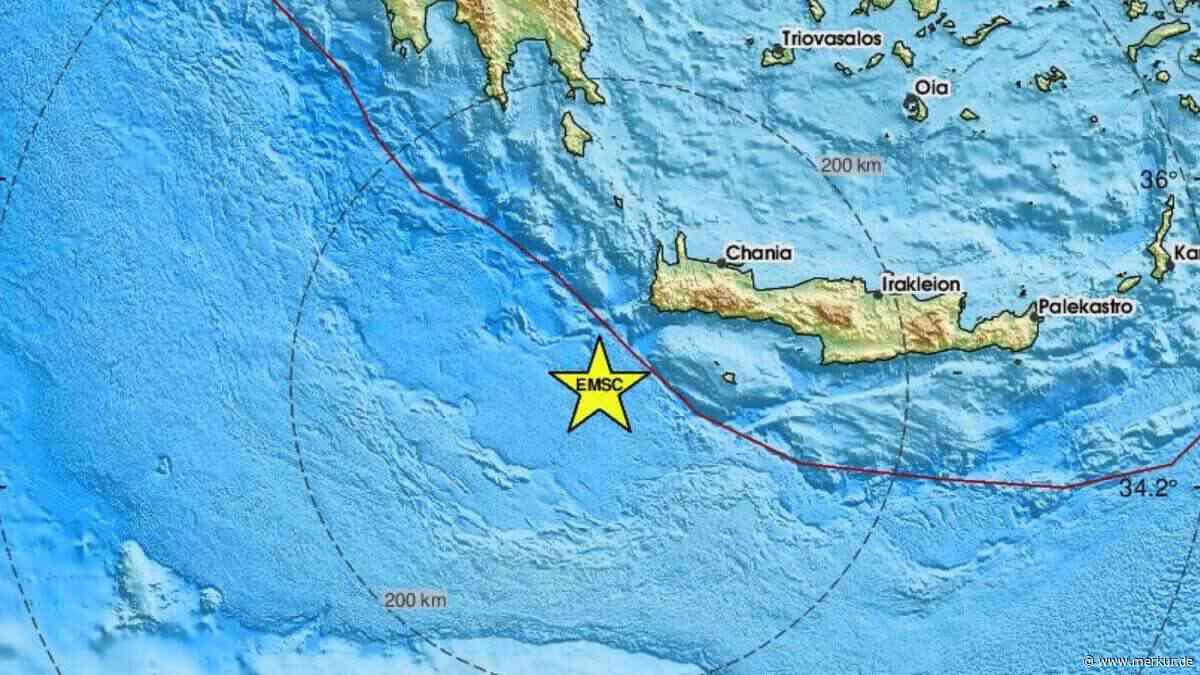 Erdbeben vor Kreta: Stärke 4,2 erschüttert griechische Mittelmeerinsel