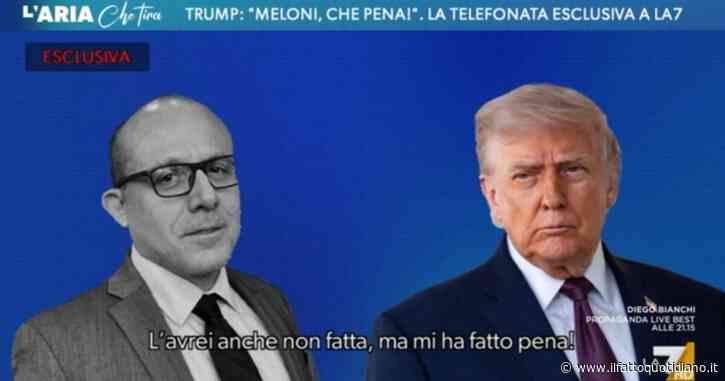 Perché non è stato diffuso l’audio originale dell’intervista telefonica a Donald Trump? Ecco il motivo