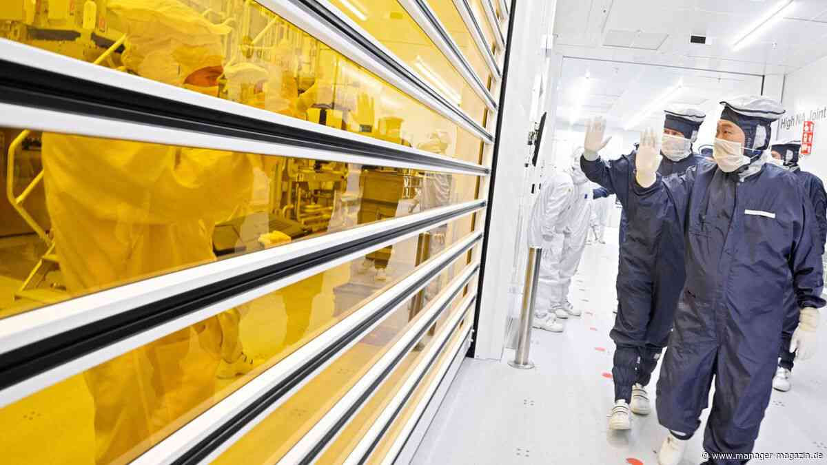 ASML: USA prüfen mögliche Lieferung von Top-Chipmaschinen nach China