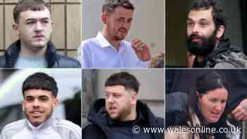Emotional scenes, tears, shouts of I love you as 30 rioters sentenced to  137 years and eight months