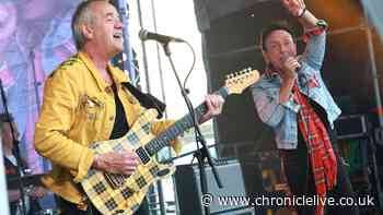 Pop legends return for North East festival to play anthem cut short last year by lightning strike