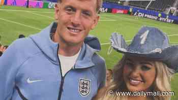 Megan Pickford shares a hilarious update on 'suitcase gate' by revealing her brother-in-law has FINALLY tracked down her bag after losing her luggage on her way to Three Lions' first World Cup win