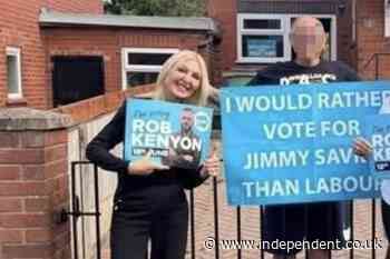 Reform councillor apologises after posing with Jimmy Savile campaign poster