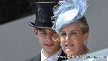 Tall James, Earl of Wessex, 18, fills in for dad Prince Edward with surprise Royal Ascot debut