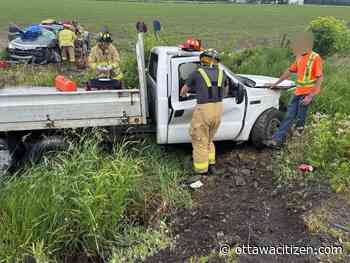 Child airlifted to CHEO following south-end collision