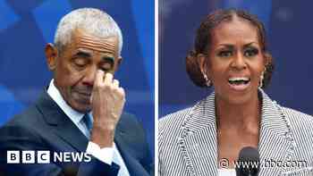 Obama moved to tears by wife Michelle's speech