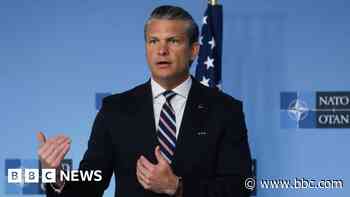 Hegseth renews Nato criticism and says US will review presence in Europe