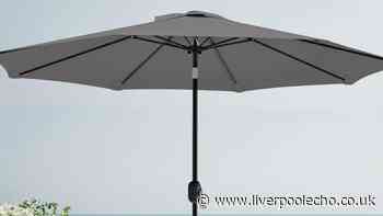 'Expensive looking' £37 garden parasol with 'sturdy' design selling fast