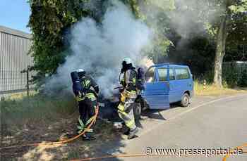 FW Hünxe: Pkw-Brand