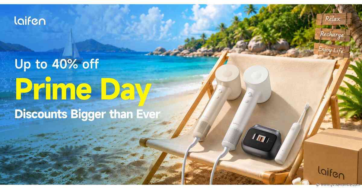 Laifen Announces Prime Day Savings on Award-Winning Hair, Oral Care and Grooming Innovations
