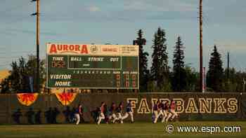 Baseball under the lights ... sort of: Alaska's un...