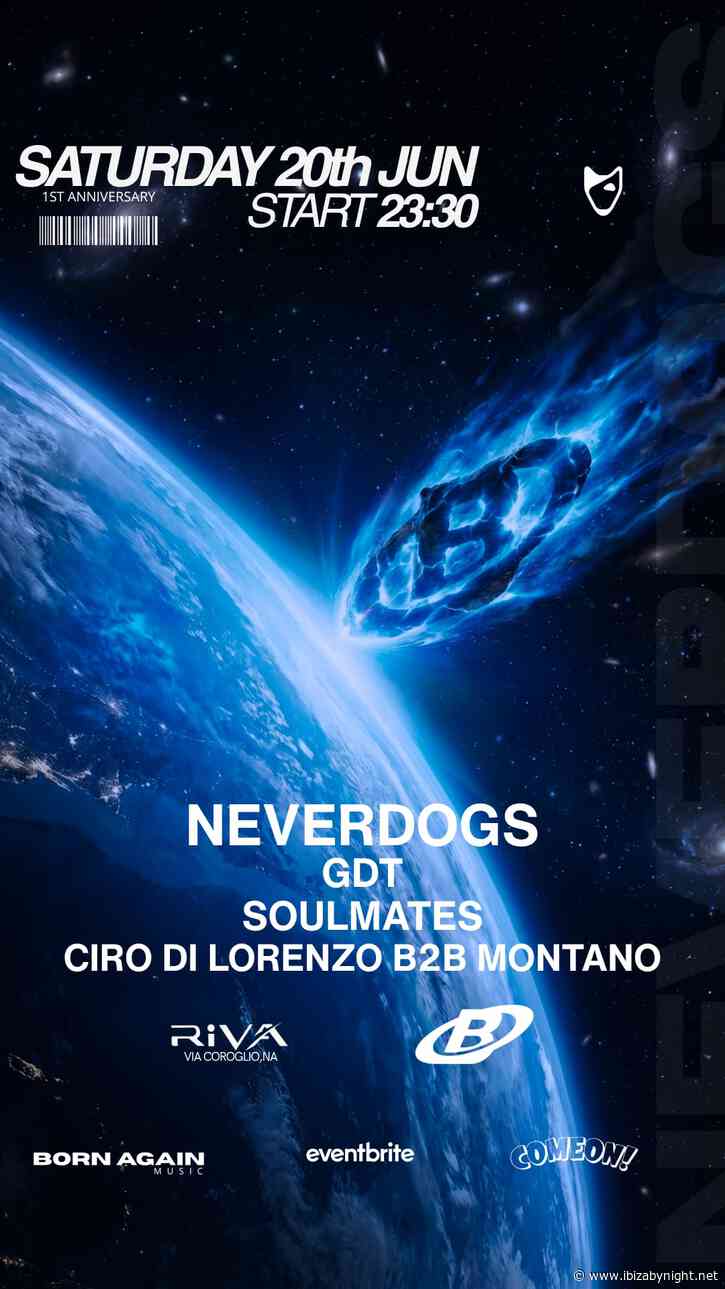 Riva Club hosts Neverdogs, GDT, Soulmates, Ciro di Lorenzo b2b Montano!