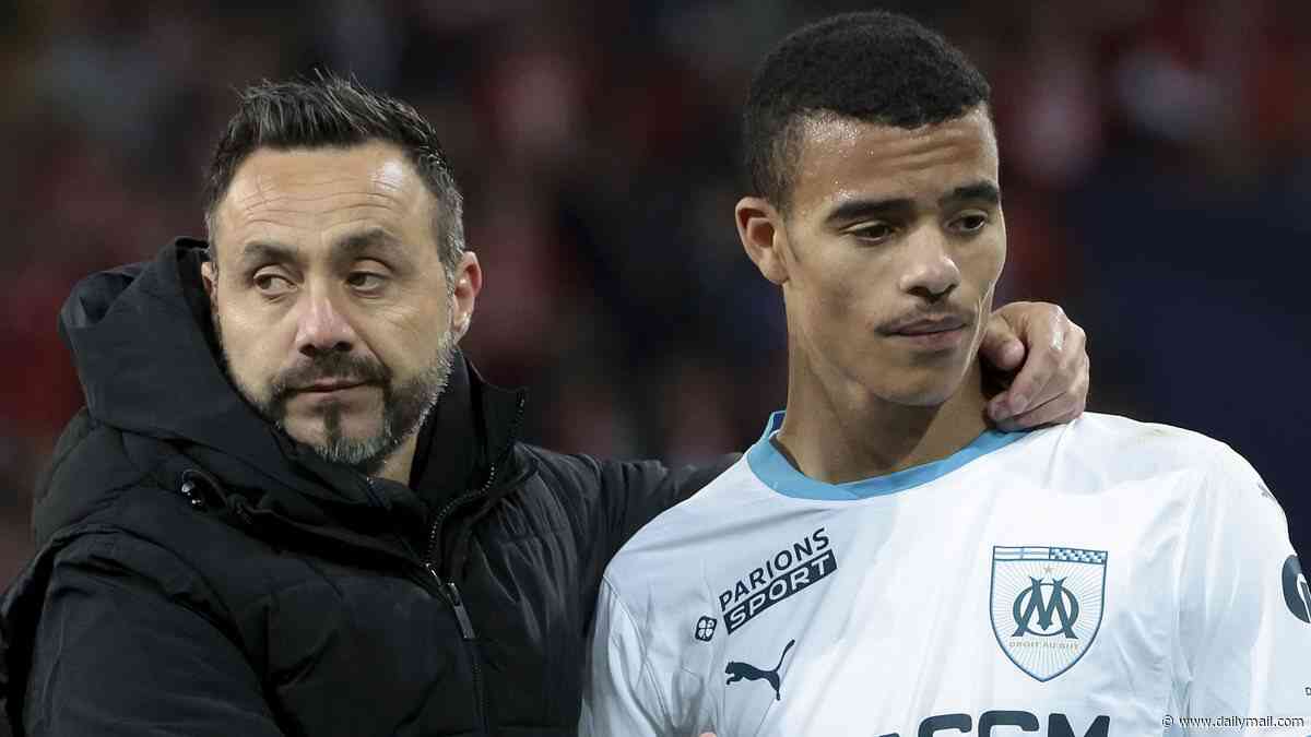 Tottenham DON'T want Mason Greenwood for reunion with manager Roberto de Zerbi - despite Marseille naming their price for him