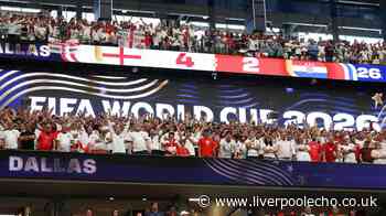 Football fan looks up at World Cup match and can't believe which celeb they spot