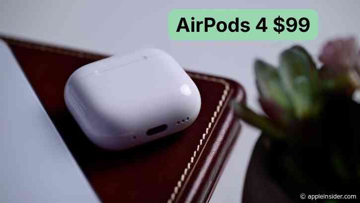 Amazon's AirPods 4 sale slashes price to $99, with delivery by Father's Day