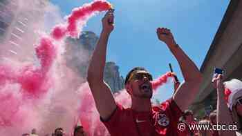 World Cup fans paint the town red in Vancouver celebrating team's 'monumental win'