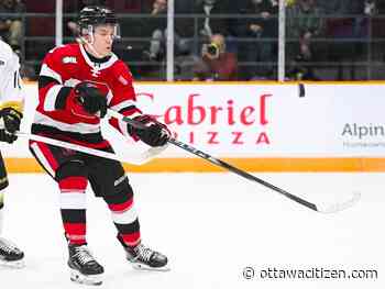 Remarkable rookie year with Ottawa 67's propels Nepean's Thomas Vandenberg up NHL Draft rankings