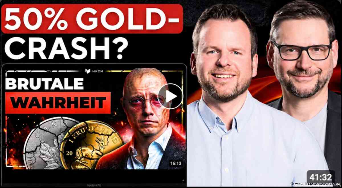 Was ist hier los?: Gold-Crash voraus? Die 50%-Warnung, über die jetzt alle Edelmetall-Anleger sprechen!