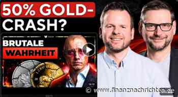 Was ist hier los?: Gold-Crash voraus? Die 50%-Warnung, über die jetzt alle Edelmetall-Anleger sprechen!