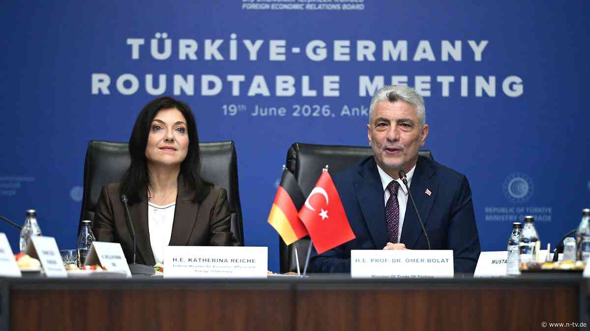 Gespräche in Ankara : Reiche auf Energie- und Rohstoffmission in der Türkei