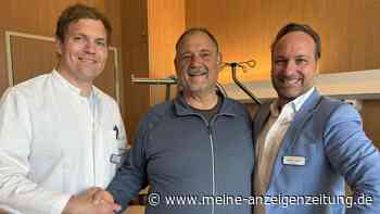 Hüft-Siegel für Klinik in Ebersberg: Kreisbrandrat jüngst OP-Patient