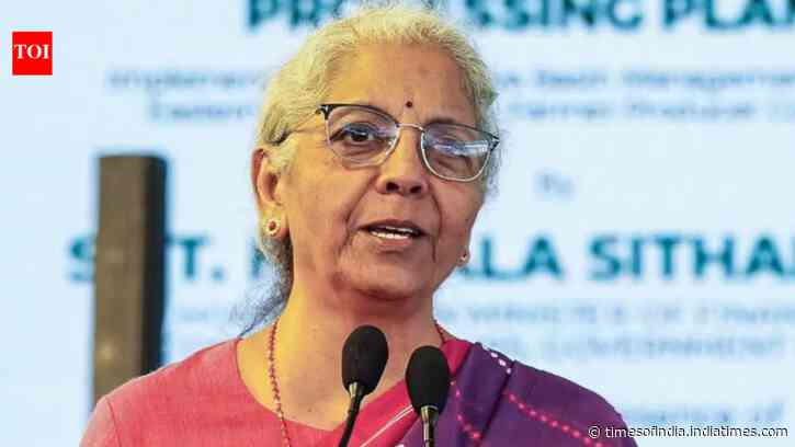 Sitharaman says external aid projects should help Northeast products reach global markets