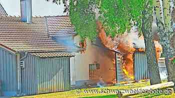 Brand in Beinberg: Polizei hat heiße Spur gefunden