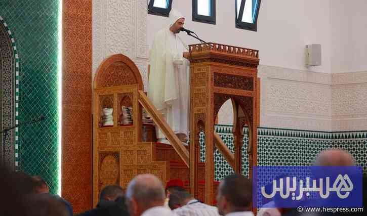 صلاة الجمعة بالمجمع الأمني الجديد